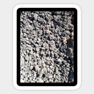 Volcanic rock Sticker